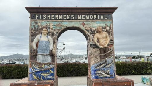 Fisherman's Memorial in the Ventura Harbor Village