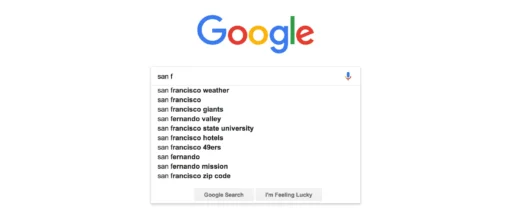 Google Autocomplete