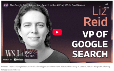 Talk with Liz Reid: Google’s Head of Google Search