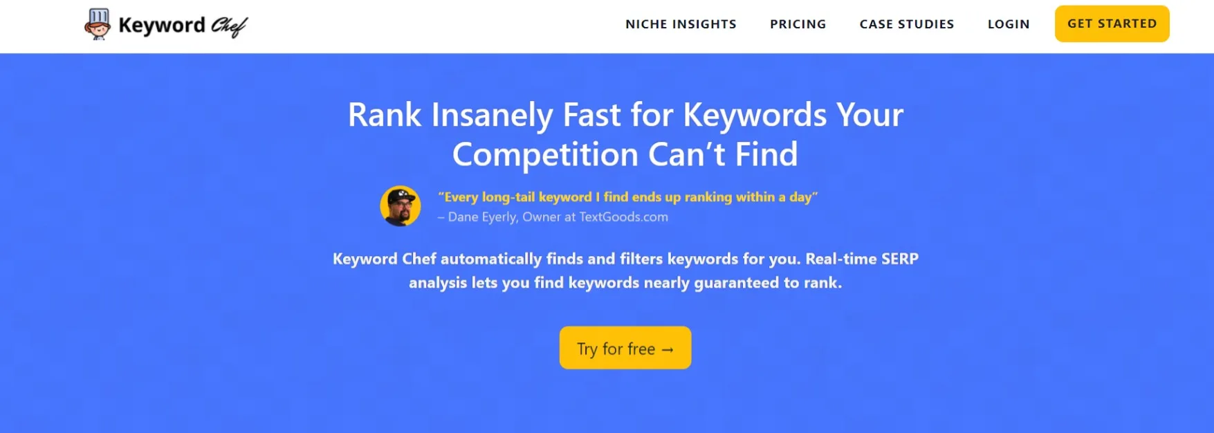 Keyword Chef Review 2023