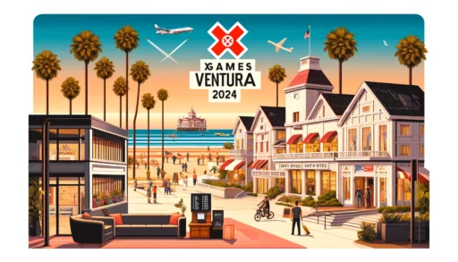 Discover the best places to stay for X Games Ventura 2024. From beachfront hotels to cozy motels and luxurious resorts, find your perfect accommodation on the beautiful California coast.